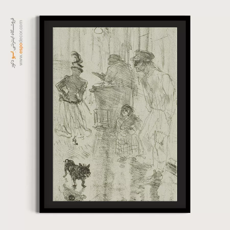 تابلو نقاشی های آنری دو تولوز - اسپو دکور