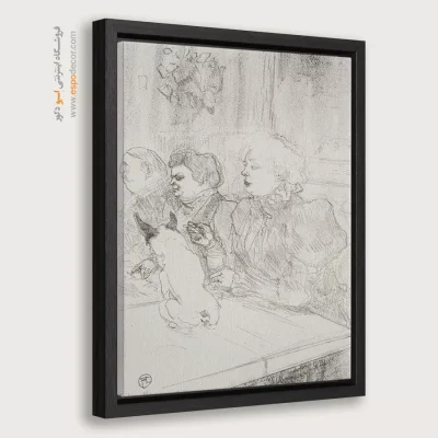 تابلو نقاشی های آنری دو تولوز