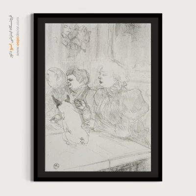 تابلو نقاشی های آنری دو تولوز - اسپو دکور