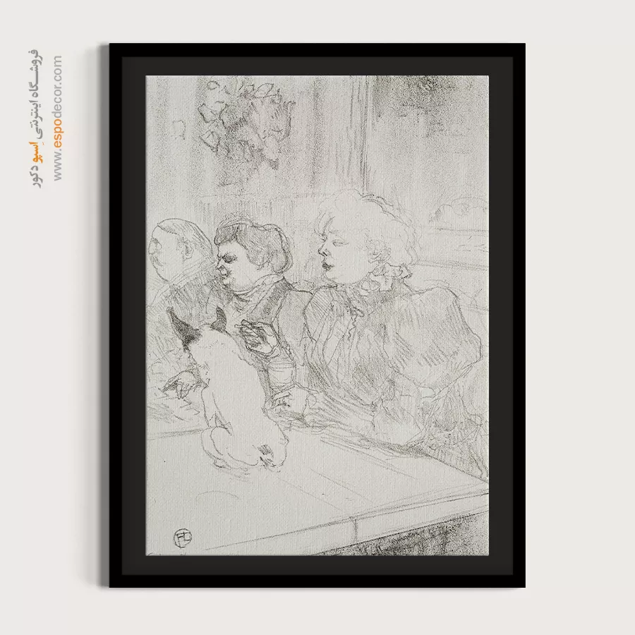 تابلو نقاشی های آنری دو تولوز - اسپو دکور