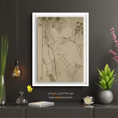 تابلو نقاشی های آنری دو تولوز - اسپو دکور