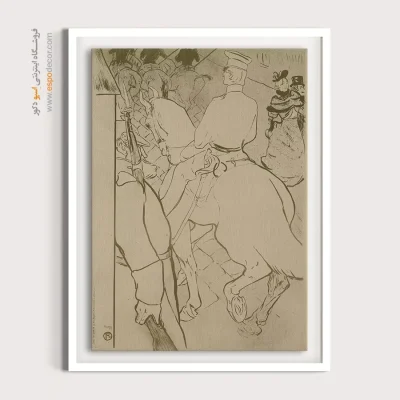 تابلو نقاشی های آنری دو تولوز - اسپو دکور