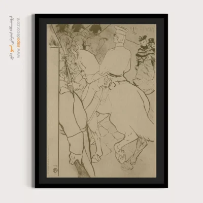 تابلو نقاشی های آنری دو تولوز - اسپو دکور