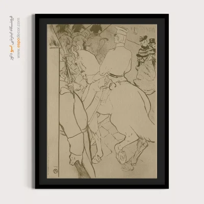 تابلو نقاشی های آنری دو تولوز - اسپو دکور