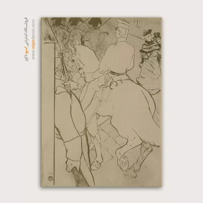 تابلو نقاشی های آنری دو تولوز - اسپو دکور