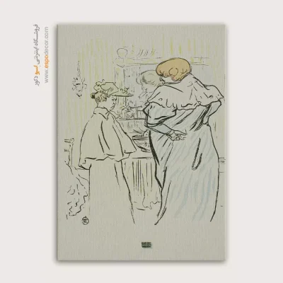 تابلو نقاشی های آنری دو تولوز - اسپو دکور