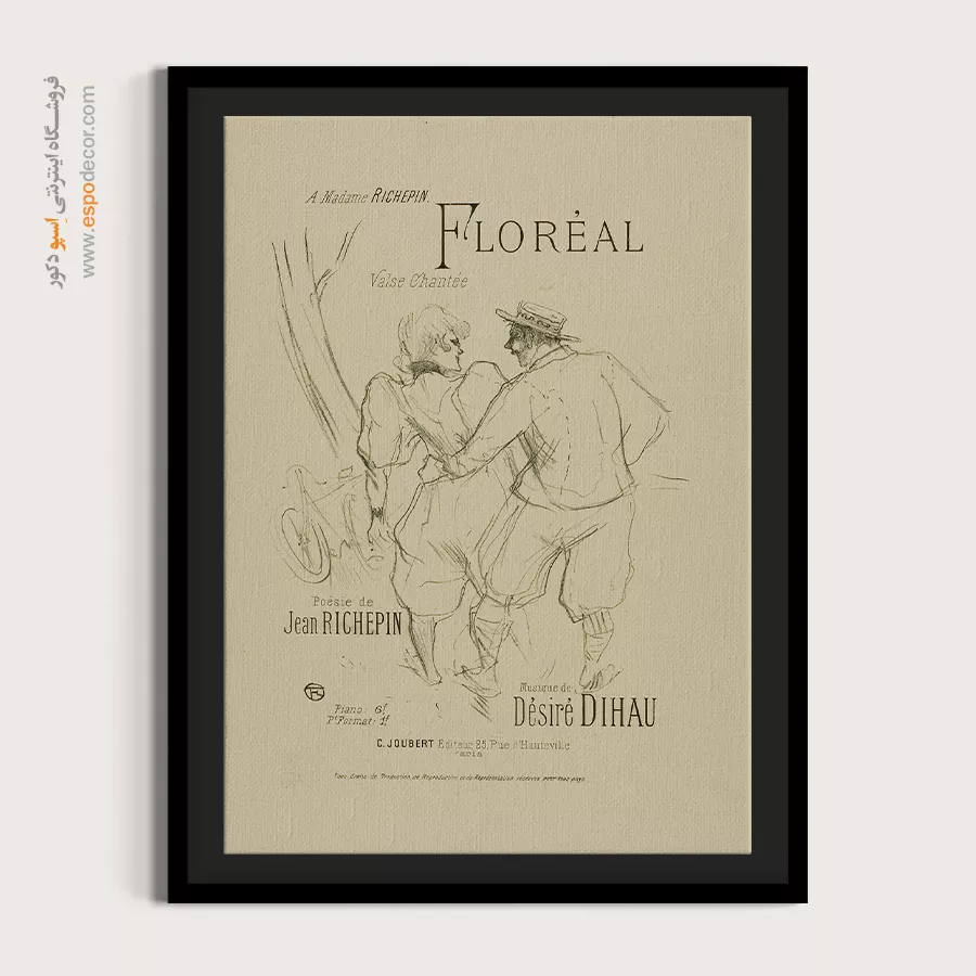 تابلو نقاشی های آنری دو تولوز - اسپو دکور