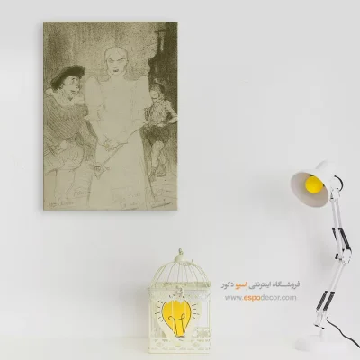 تابلو نقاشی های آنری دو تولوز - اسپو دکور