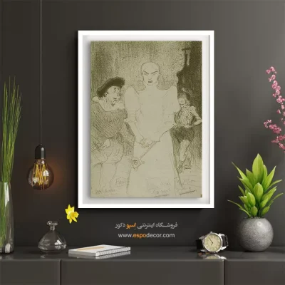 تابلو نقاشی های آنری دو تولوز - اسپو دکور