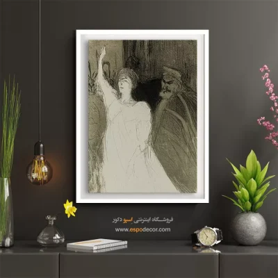 تابلو نقاشی های آنری دو تولوز - اسپو دکور