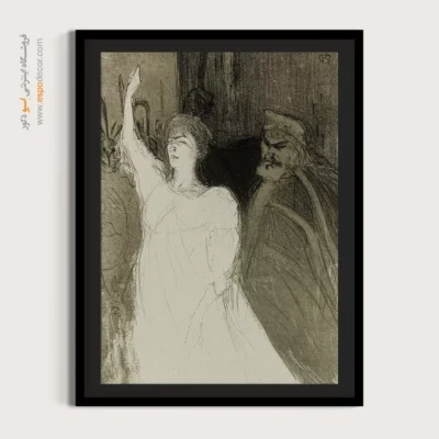 تابلو نقاشی های آنری دو تولوز - اسپو دکور