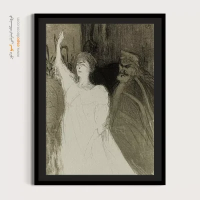 تابلو نقاشی های آنری دو تولوز - اسپو دکور