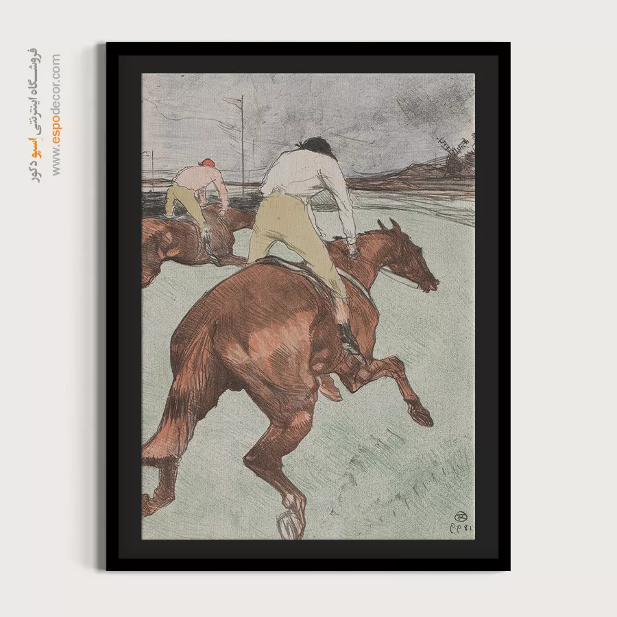 تابلو نقاشی های آنری دو تولوز - اسپو دکور