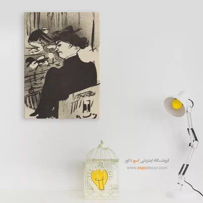 تابلو نقاشی های آنری دو تولوز - اسپو دکور