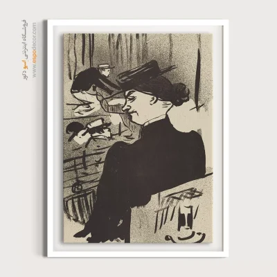 تابلو نقاشی های آنری دو تولوز - اسپو دکور