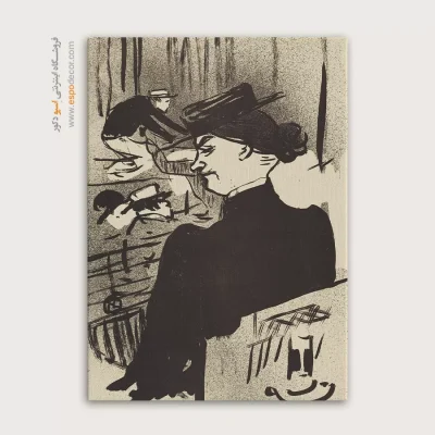 تابلو نقاشی های آنری دو تولوز - اسپو دکور