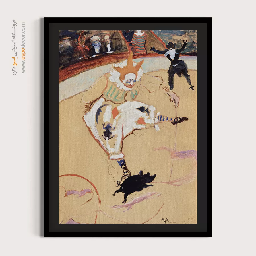 تابلو نقاشی های آنری دو تولوز - اسپو دکور