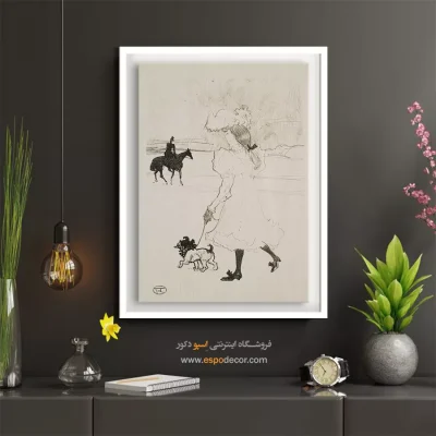 تابلو نقاشی های آنری دو تولوز - اسپو دکور