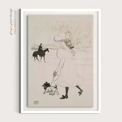 تابلو نقاشی های آنری دو تولوز - اسپو دکور