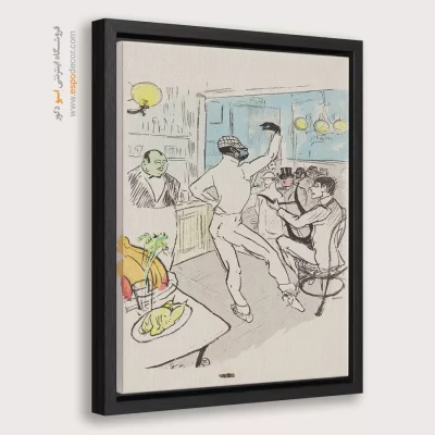 تابلو نقاشی های آنری دو تولوز