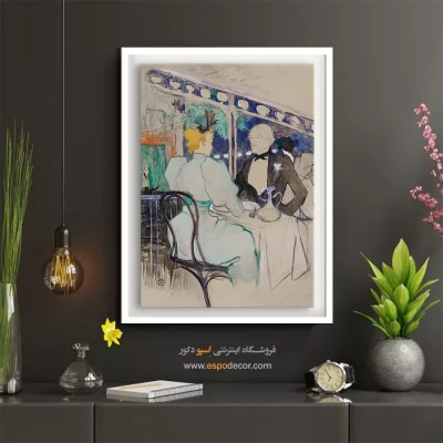 تابلو نقاشی های آنری دو تولوز - اسپو دکور