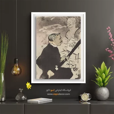 تابلو نقاشی های آنری دو تولوز - اسپو دکور