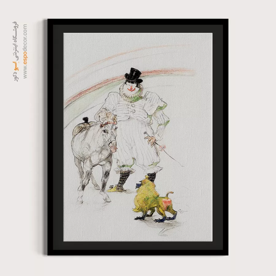 تابلو نقاشی های آنری دو تولوز - اسپو دکور