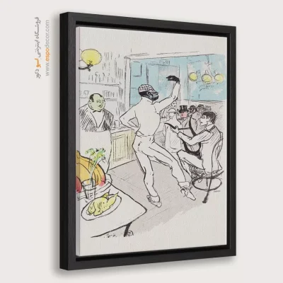 تابلو نقاشی های آنری دو تولوز