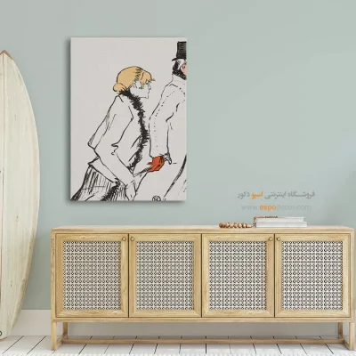 تابلو نقاشی های آنری دو تولوز - اسپو دکور