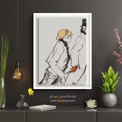 تابلو نقاشی های آنری دو تولوز - اسپو دکور