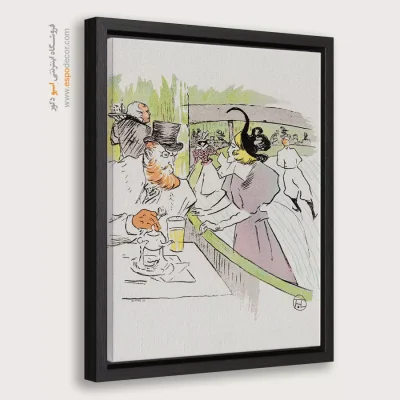 تابلو نقاشی های آنری دو تولوز