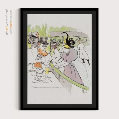 تابلو نقاشی های آنری دو تولوز - اسپو دکور