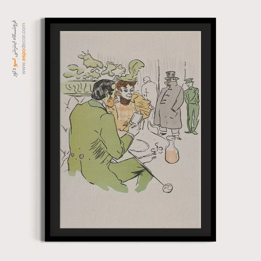 تابلو نقاشی های آنری دو تولوز - اسپو دکور