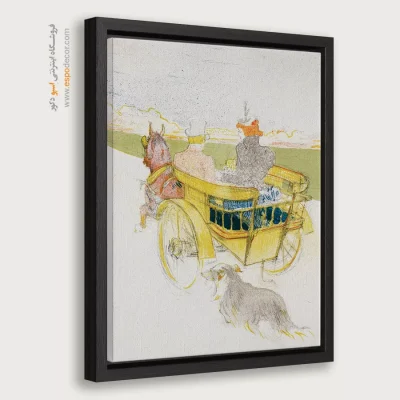 تابلو نقاشی های آنری دو تولوز