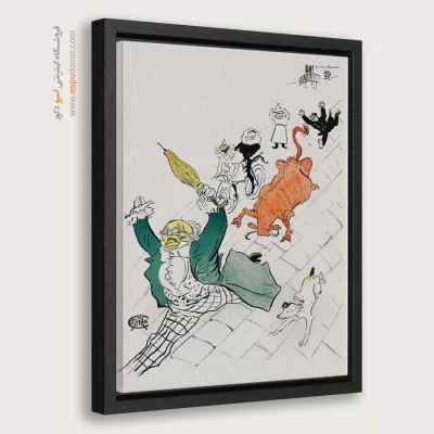 تابلو نقاشی های آنری دو تولوز