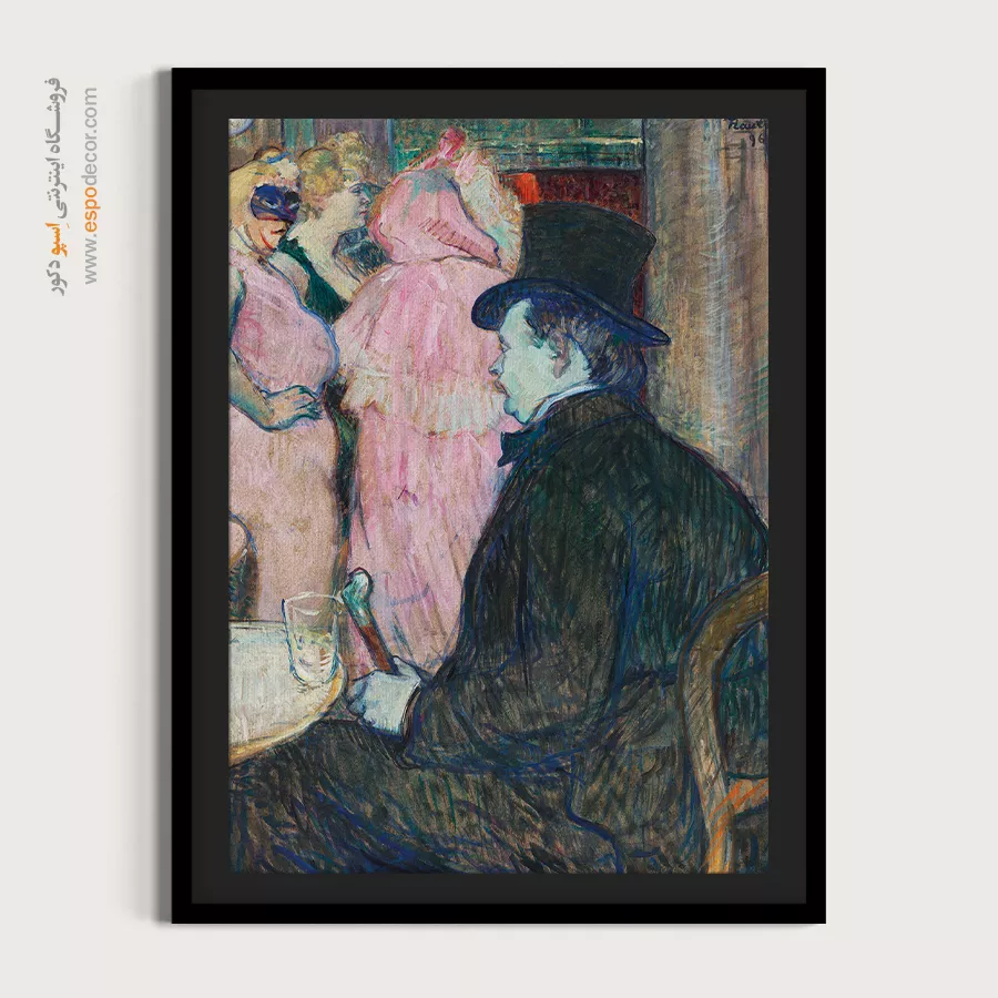 تابلو نقاشی های آنری دو تولوز - اسپو دکور