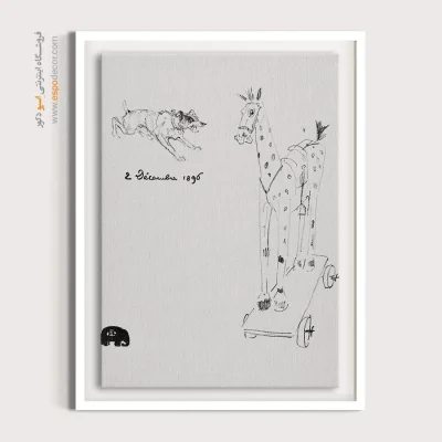 تابلو نقاشی های آنری دو تولوز - اسپو دکور