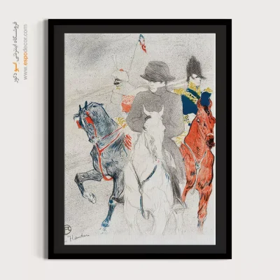 تابلو نقاشی های آنری دو تولوز - اسپو دکور