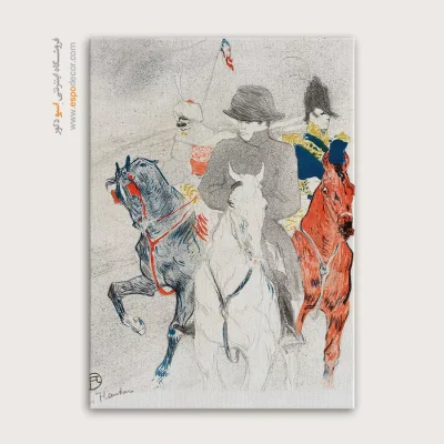 تابلو نقاشی های آنری دو تولوز - اسپو دکور