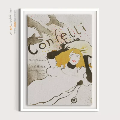 تابلو نقاشی های آنری دو تولوز - اسپو دکور