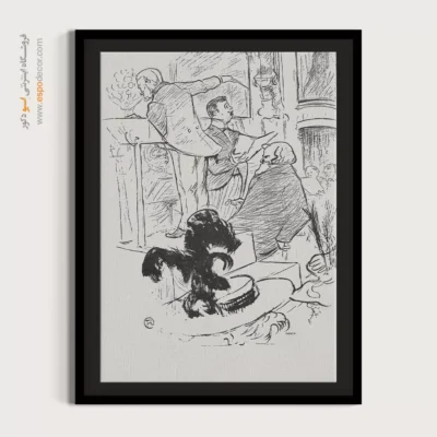 تابلو نقاشی های آنری دو تولوز - اسپو دکور