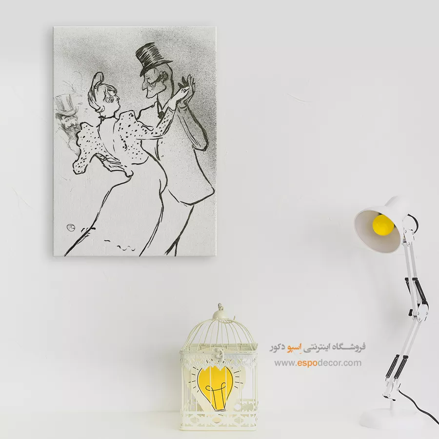 تابلو نقاشی های آنری دو تولوز - اسپو دکور