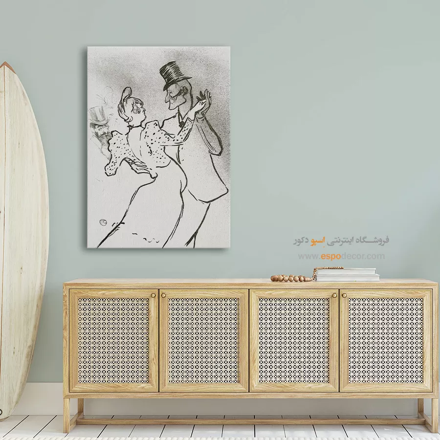 تابلو نقاشی های آنری دو تولوز - اسپو دکور