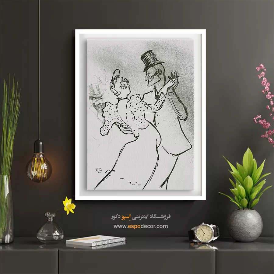 تابلو نقاشی های آنری دو تولوز - اسپو دکور