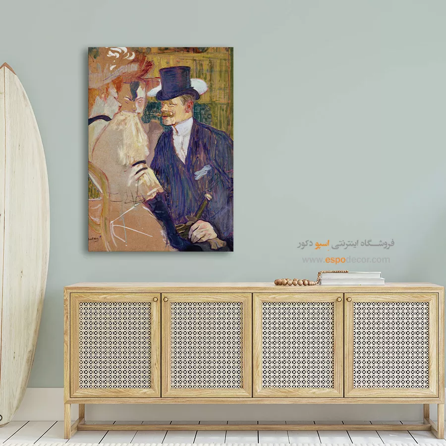 تابلو نقاشی های آنری دو تولوز - اسپو دکور