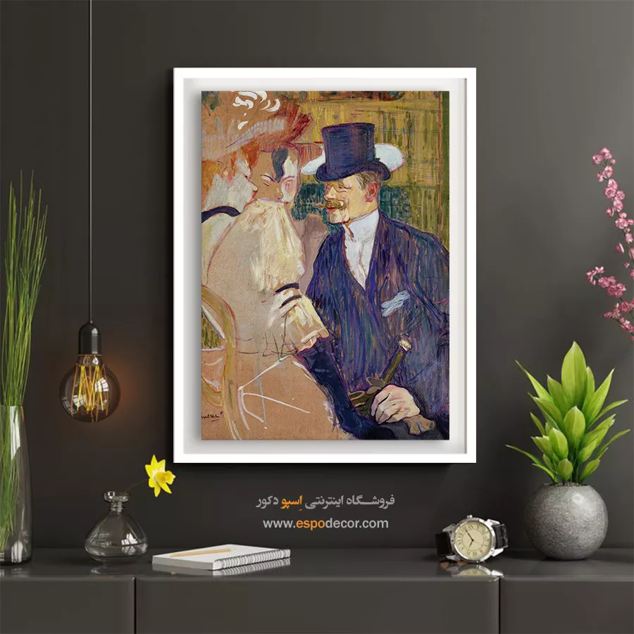 تابلو نقاشی های آنری دو تولوز - اسپو دکور