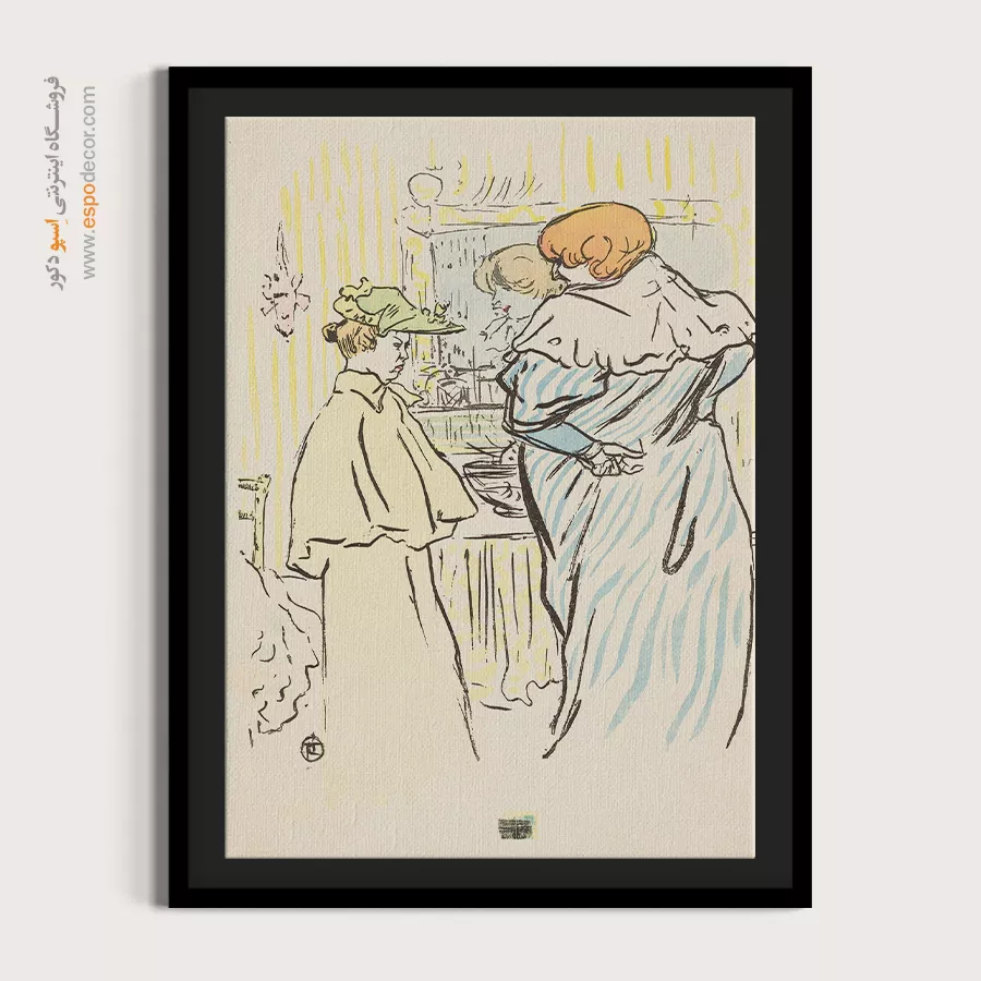 تابلو نقاشی های آنری دو تولوز - اسپو دکور