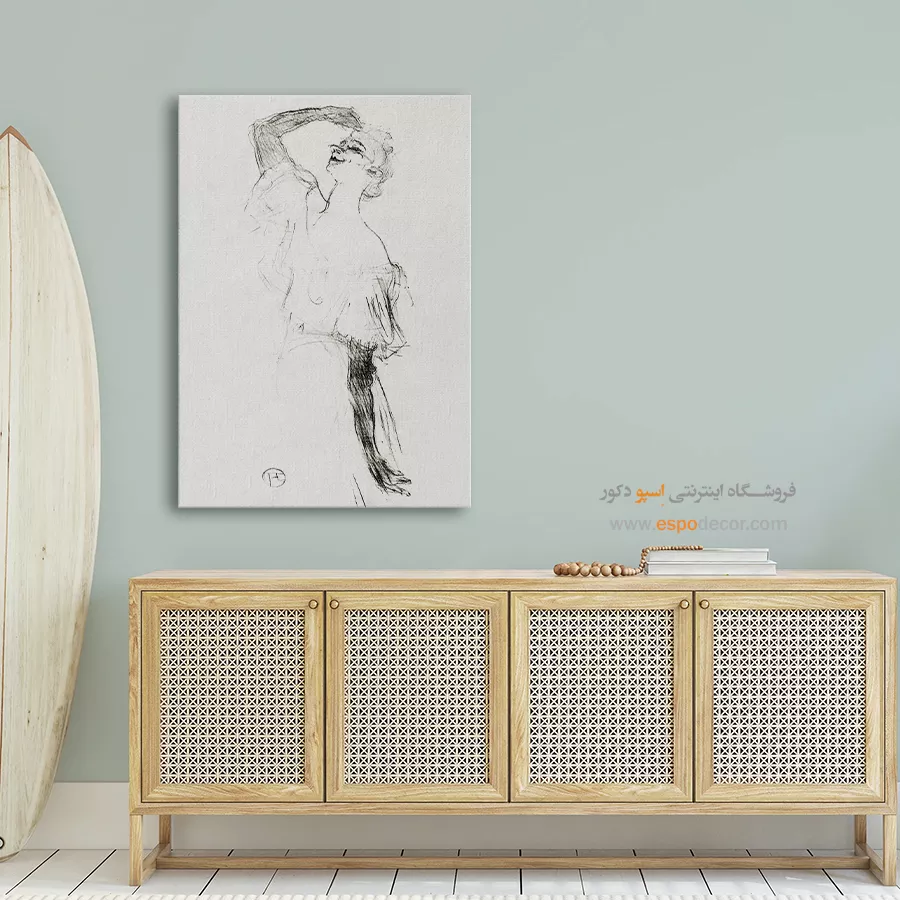 تابلو نقاشی های آنری دو تولوز - اسپو دکور