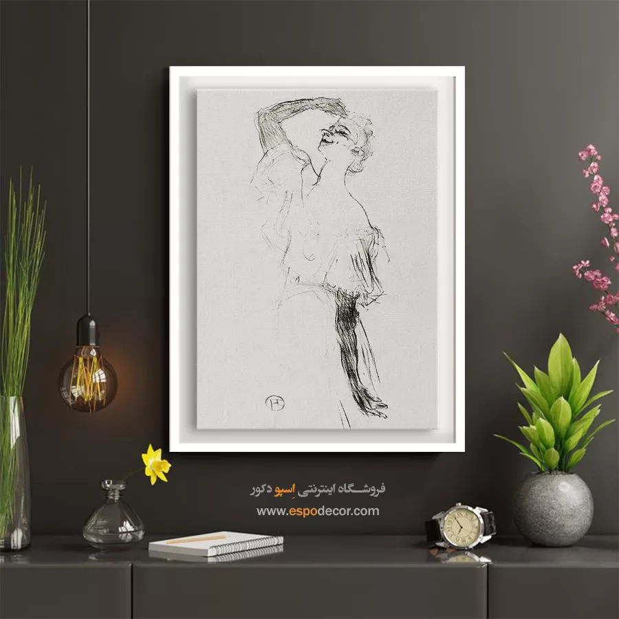 تابلو نقاشی های آنری دو تولوز - اسپو دکور