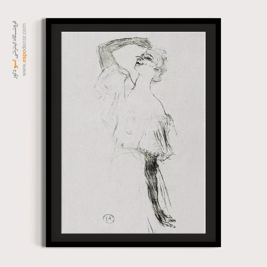 تابلو نقاشی های آنری دو تولوز - اسپو دکور